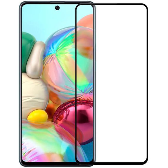 Захисне скло Nillkin (CP+PRO) для Samsung Galaxy A71 / Note 10 Lite / M51 / M62 / M52 Чорний | Зображення 1