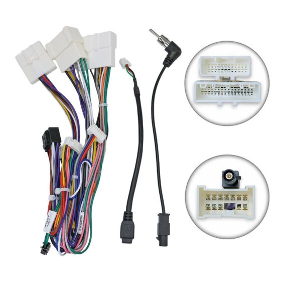 Перехідник живлення серії QIV з адаптером CAN-BUS для Renault QBR-W RN-4009 (дрот)