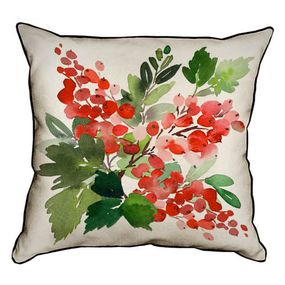 Подушка з мішковини Ягода 45x45 см (45PHB_23NG008)