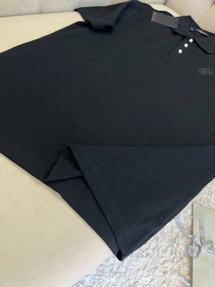 Сорочка поло Louis Vuitton Damier Signature Black f729 | Зображення 2