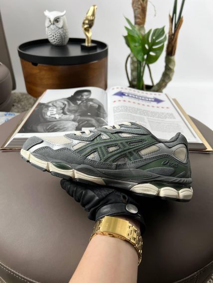 Мужские кроссовки  ASICS Gel-NYC Beige Grey Green весна / осень A3487 42 | Зображення 4