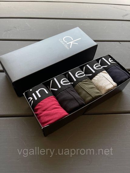 Мужские Трусы CK Black Steel Modal, мужские трусы Кельвин Кляйн c черныйм поясом, летний вариант Модал Премиум | Зображення 1