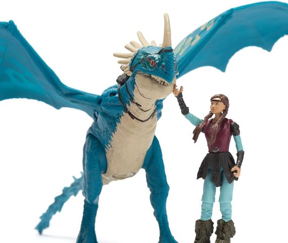 Игровой набор Dreamworks Dragons Как приручить дракона Злобный Змеевик и всадница Астрид | Зображення 3