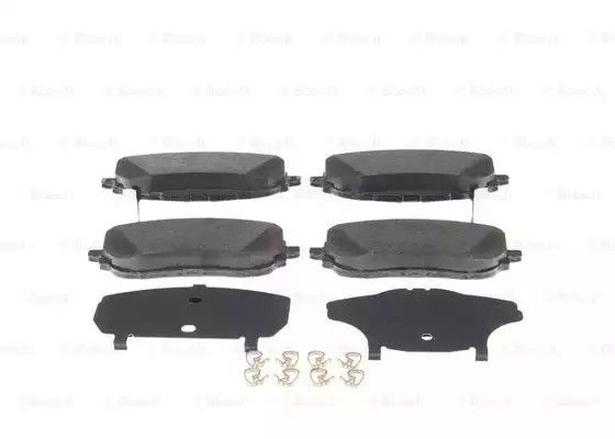 Колодки гальмівні дискові TOYOTA AURIS 1.3-2.0 2012-,COROLLA 1.33-1.8 2013- передн.  BOSCH (0986494676) | Зображення 4