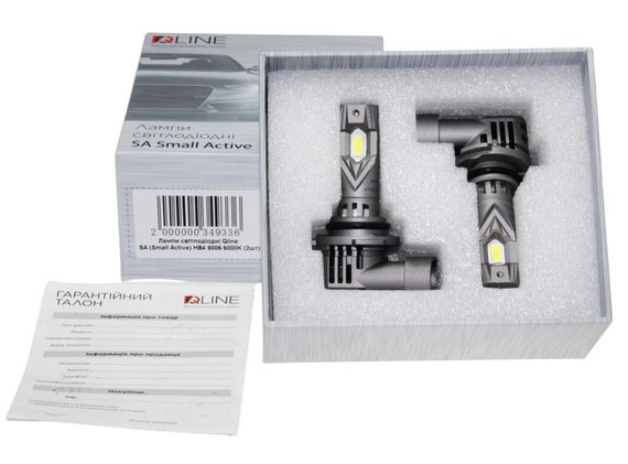 Комплект світлодіодних ламп Qline SA HB4 (9006) 52W 6000K  Qline (Small Active) 12V | Зображення 1