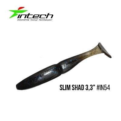".Приманка Intech Slim Shad 3,3"(7 шт) (IN54)