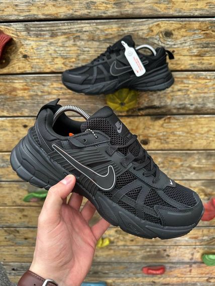 Кросівки Nike V2K Run (Ліцензія) all black | Зображення 3