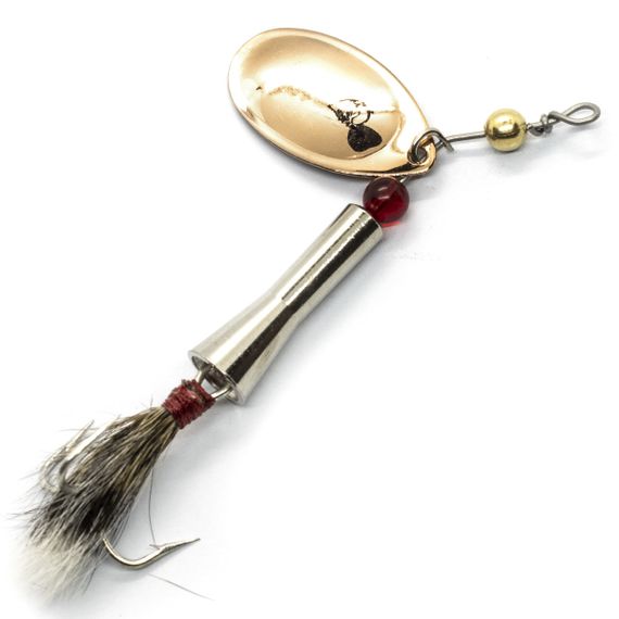 Блешня Dardevle Notangle Spinner 7g #Chartreuse w/Red Dots (4328) | Зображення 6