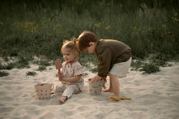 Набір іграшок для піску дитячий силіконовий Вишні | Зображення 2