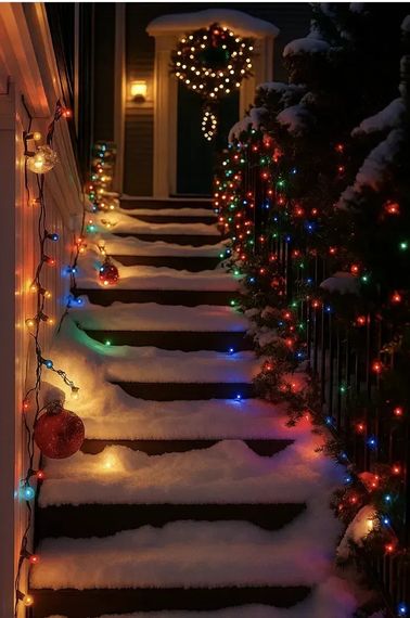 Світлодіодна Гірлянда нитка 401 led RGB різнокольорова (чорний провід) | Зображення 2