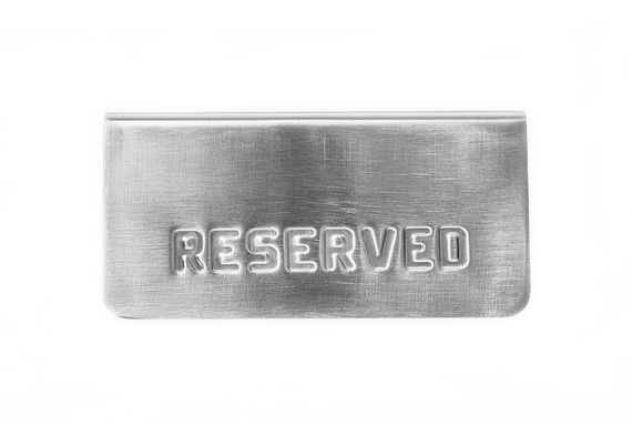 Табличка настільна RESERVED | Зображення 1