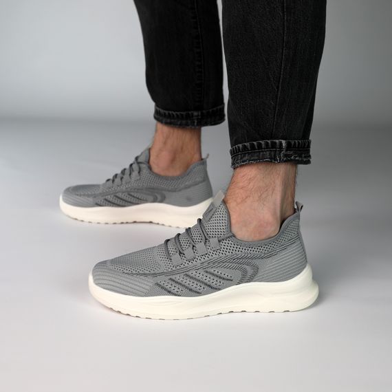 Кросівки чоловічі 591445 Сірі 41 42 43 44 45 46 | Зображення 8