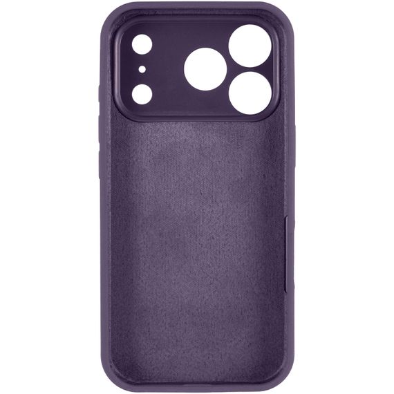 Чохол Silk Full Camera Protective (AA) NO LOGO для Apple iPhone 17 Pro / 18 Pro (6.3") Фіолетовий / Elderberry | Зображення 2