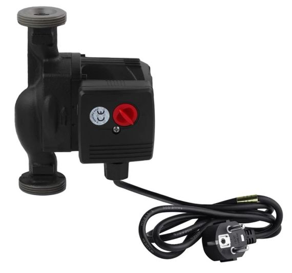 Циркуляционный насос Pumpman GRS25/60/180 Нmax 6 м Qmax 3,3 куб.м 93 Вт с гайками (CV029797) | Зображення 2