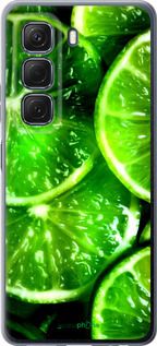 Чохол на Infinix Hot 50 4G Зелені часточки лимона "852u-3820-2448"