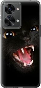 Чехол на OnePlus Nord 2T Чёрная кошка "932u-2640-17620"