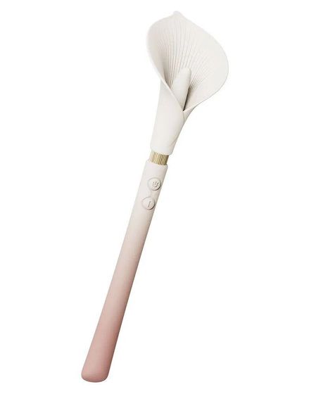 Роскошный вибромассажер Zalo – Calla Blossom Pink, двусторонний, 2 мотора sexstyle | Зображення 10