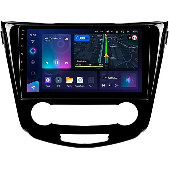 Штатна магнітола Teyes CC3L 4+32 Gb Nissan X-Trail X Trail 3 T32 2013-2017-Manual air conditioning (A) 10"