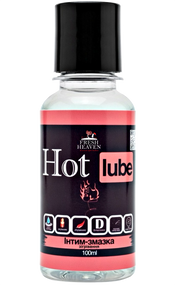 Интим-смазка согревающая Fresh Heaven Hot Lube 100ml (Travel версия)