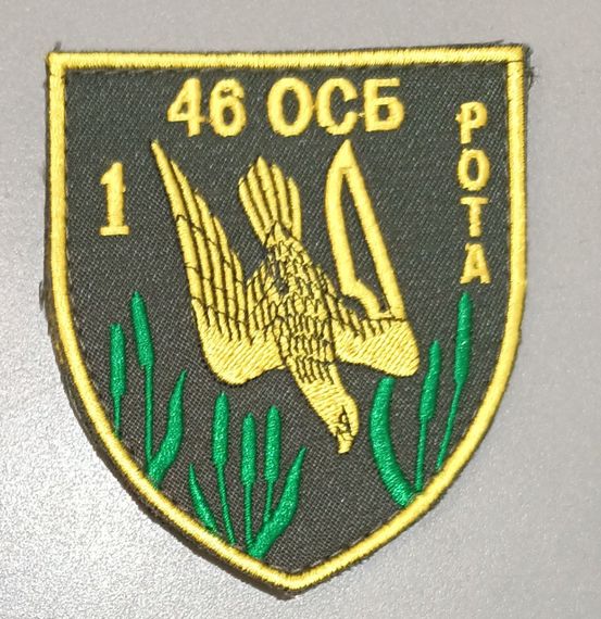 Шеврон 46 ОСБ 1 рота