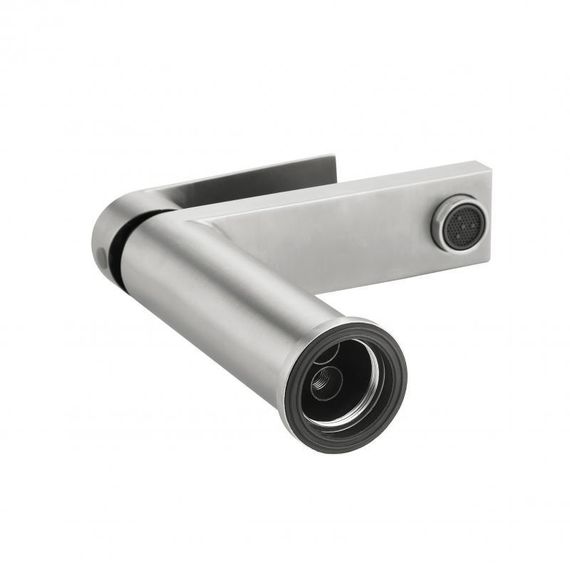 Змішувач для раковини низький Lidz Nexus 001F (k35)  LDNEX001FNKS49184 Nickel | Зображення 4