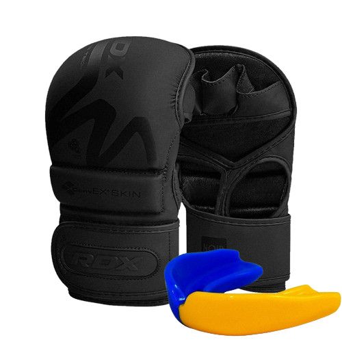 Рукавиці неопренові RDX T15 Noir Inner Matte Black L | Зображення 1