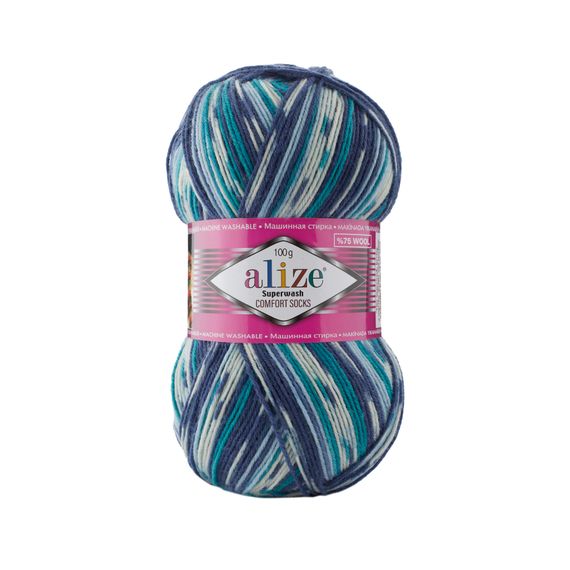 Alize Superwash Comfort Socks, 7708