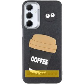 Чохол TPU Leather Toys для Xiaomi Redmi 15 4G (Global) / 5G Coffee / Black