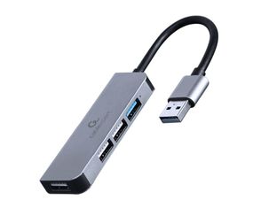 Хаб Cablexpert UHB-U3P1U2P3-01 , з USB-A на USB