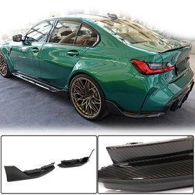 Накладки на задній бампер Flap V2 (для G80, Карбон) для BMW 3 серія G20/21 2018- рр