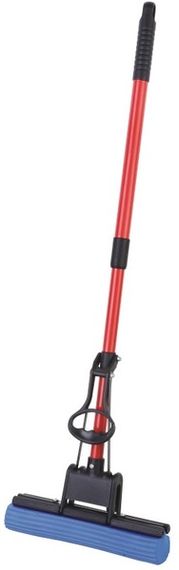 Швабра для прибирання Idea Home DS-1311 Blue-Red з одинарним віджимом