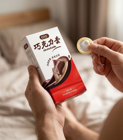Презервативи OLO Chocolate, упаковка 10 шт Sex Aura