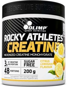 Креатин моногідрат Olimp Rocky Athletes Creatine 200 г, Citrus lemonade