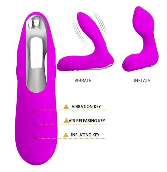 Массажер простаты расширяющийся PRETTY LOVE - LEONARD, BI-014463-1 Sex Aura | Зображення 4