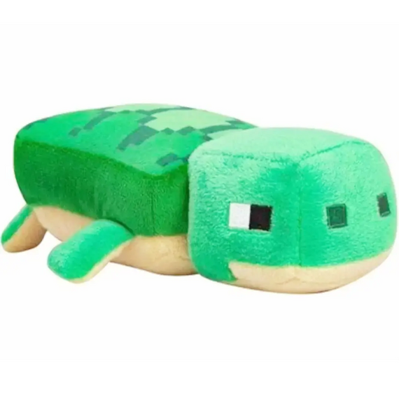 М'яка іграшка Зелена Черепаха з Майнкрафту 20 см, маленька подушка-іграшка для шанувальників Minecraft | Зображення 3