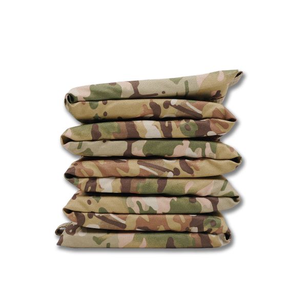 Тактичний розкладний каремат посилений (20мм+стропа) Kiborg К-2 мультикам | Зображення 2