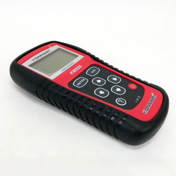Автомобильный диагностический сканер Konnwei KW808 OBD II/EOBD, Автотестер универсальный Адаптер | Зображення 7