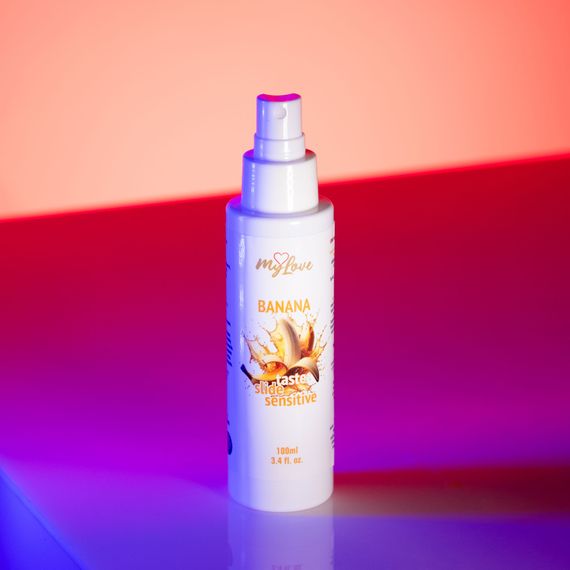 Інтимний гель-лубрикант - MyLove Taste Slide Sensitive Banana, 100 мл | Зображення 2
