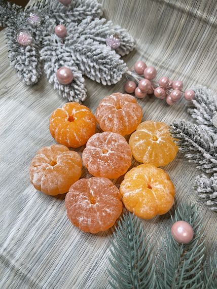 Мило ручной работы « Мандарин чищеный » | Зображення 3