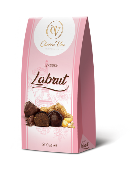 Набір цукерок Лабрют Chocco Via пакет 200г (213794)