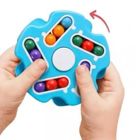 Головоломка антистрес Magic Bean Cube NJ-0068 Блакитна