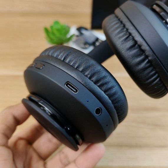 Бездротові блютус навушники з мікрофоном HOCO W45 синій | Зображення 1