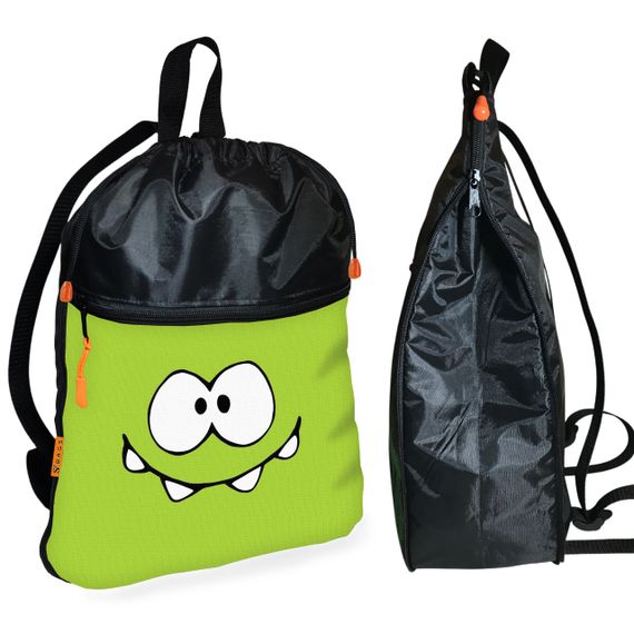 Шкільний рюкзак дитячий Ам Ням + Сумка для взуття спортивної форми рюкзак-мішок хлопчикові (01917) | Зображення 1