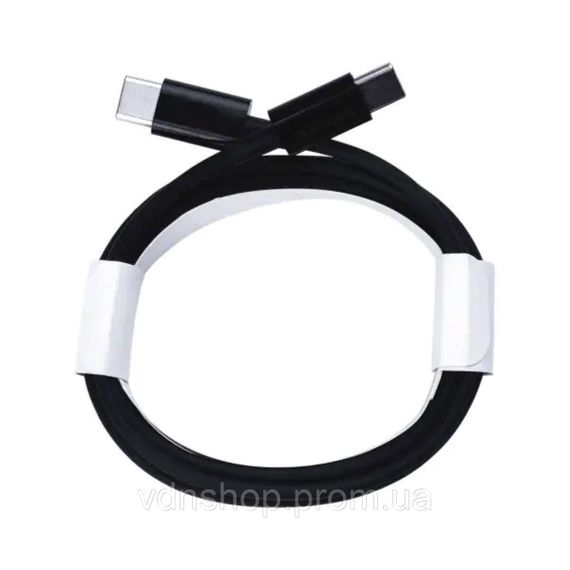 Кабель для зарядження USB-С шнур 2м чорний UR522