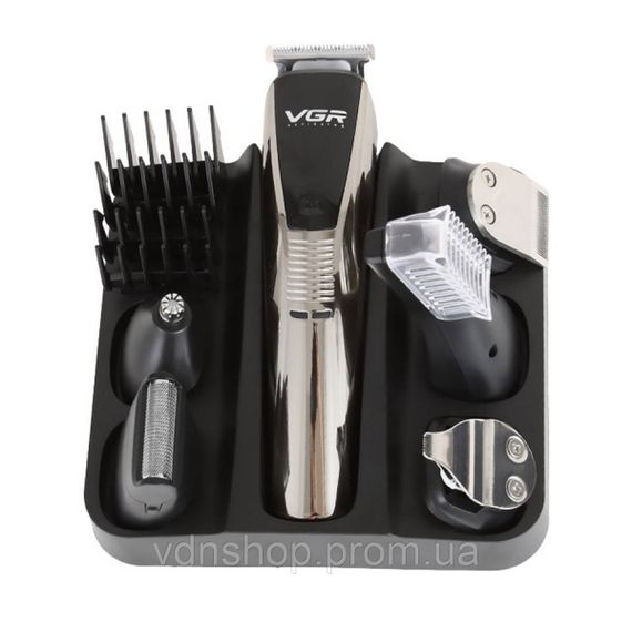 Машинка для стрижки VGR V-029 акумуляторна срібло | Зображення 3