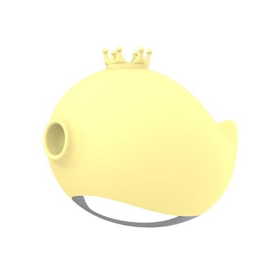 Вакуумний стимулятор клітора з вібрацією Rachel, жовтий sexstyle