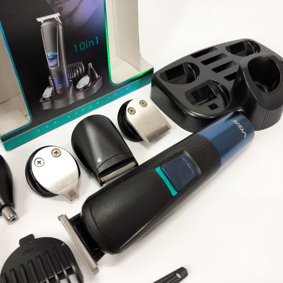 Машинка для стрижки волосся VGR V-108 тример машинка для стрижки 10 в 1, Професійна електробритва | Зображення 1