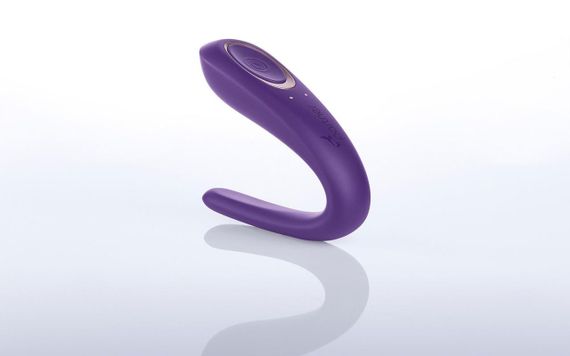 Вибратор для пар Satisfyer Double Classic с одним моторчиком Sex Aura | Зображення 1
