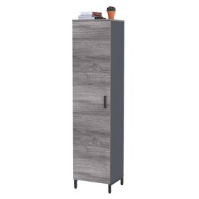 Шкаф офисный Loft Design LT-450-1900 антрацит дуб палена