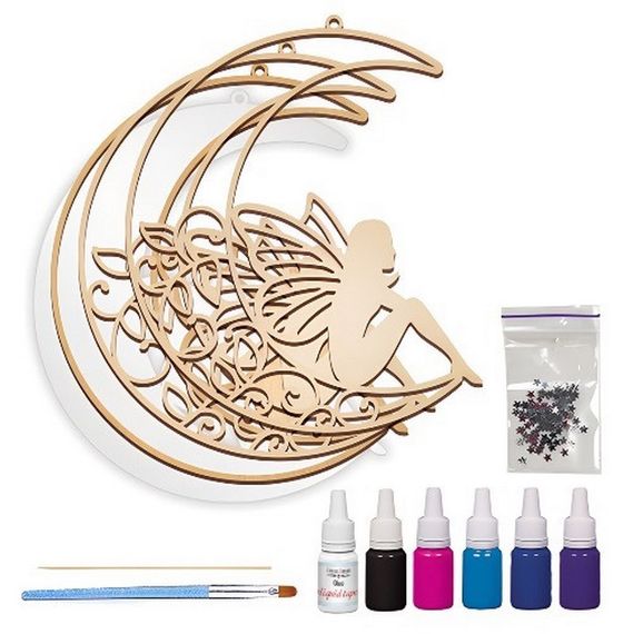 Набір для вітражного живопису за номерами "Красива Казка" FDSGK-12 | Зображення 1